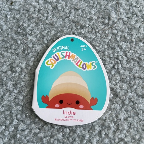 8” indie the hermit crab squishmallow - Picture 2 of 3